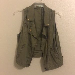 NWOT Olive/Army Green Vest